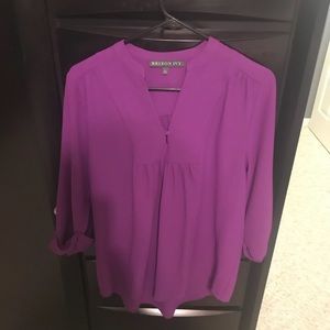 Women’s purple blouse